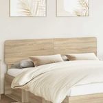 Casa si Gradina - Mobilier - Paturi si accesorii - Accesorii paturi - Tablie de pat cu LED, alb, 183x16x78/88 cm, piele ecologica - Infinity.ro