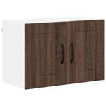 Casa si Gradina - Mobilier - Comode si corpuri - Corpuri bucatarie - Dulapuri de perete pentru bucatarie cu raft 2 pcs Stejar inchis - Infinity.ro