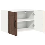 Casa si Gradina - Mobilier - Comode si corpuri - Corpuri bucatarie - Dulapuri de perete pentru bucatarie cu raft 2 pcs Stejar inchis - Infinity.ro