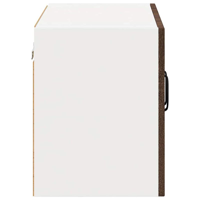 Casa si Gradina - Mobilier - Comode si corpuri - Corpuri bucatarie - Dulapuri de perete pentru bucatarie cu raft 2 pcs Stejar inchis - Infinity.ro