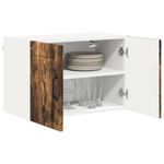 Casa si Gradina - Mobilier - Comode si corpuri - Corpuri bucatarie - Dulapuri de perete pentru bucatarie cu usa 2 pcs Stejar fumuriu - Infinity.ro