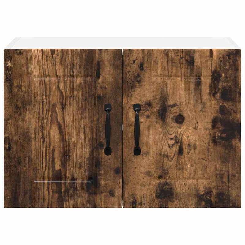 Casa si Gradina - Mobilier - Comode si corpuri - Corpuri bucatarie - Dulapuri de perete pentru bucatarie cu usa 2 pcs Stejar fumuriu - Infinity.ro