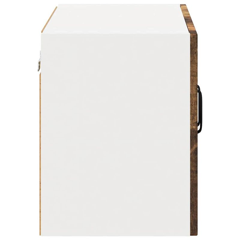 Casa si Gradina - Mobilier - Comode si corpuri - Corpuri bucatarie - Dulapuri de perete pentru bucatarie cu usa 2 pcs Stejar fumuriu - Infinity.ro