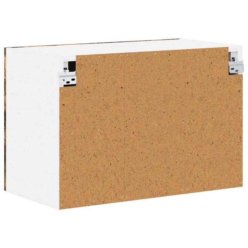 Casa si Gradina - Mobilier - Comode si corpuri - Corpuri bucatarie - Dulapuri de perete pentru bucatarie cu usa 2 pcs Stejar fumuriu - Infinity.ro