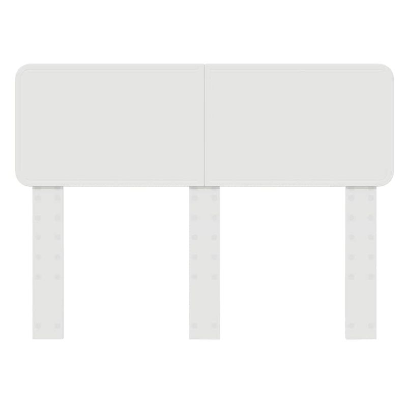 Casa si Gradina - Mobilier - Paturi si accesorii - Accesorii paturi - Tablie cu LED-uri, crem, 160x5x118/128 cm, piele ecologica - Infinity.ro