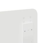 Casa si Gradina - Mobilier - Paturi si accesorii - Accesorii paturi - Tablie cu LED-uri, crem, 160x5x118/128 cm, piele ecologica - Infinity.ro