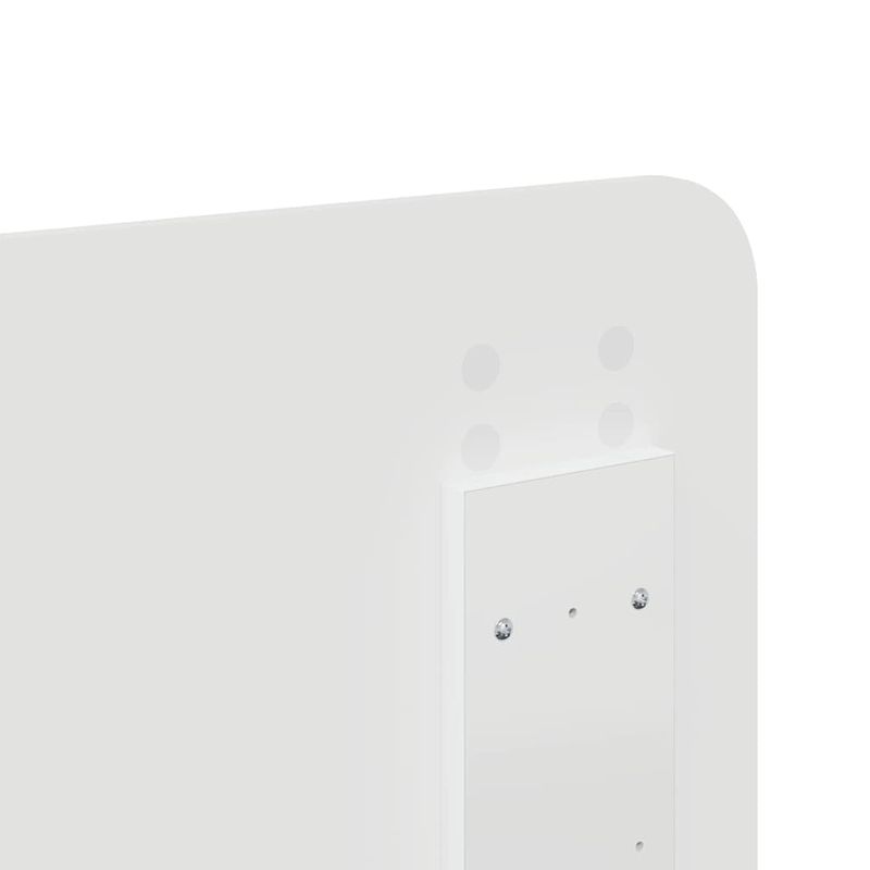 Casa si Gradina - Mobilier - Paturi si accesorii - Accesorii paturi - Tablie cu LED-uri, crem, 160x5x118/128 cm, piele ecologica - Infinity.ro