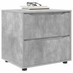 Casa si Gradina - Mobilier - Dulapuri si sifoniere - Dulapuri - Dulap de depozitare Gri din beton 60 x 48 x 57 cm Lemn compozit - Infinity.ro