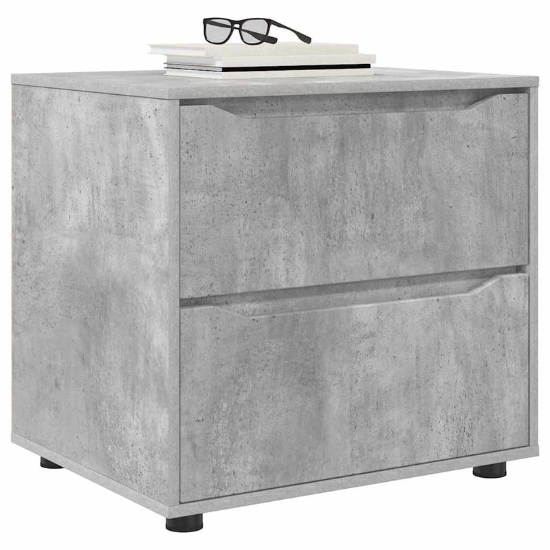 Casa si Gradina - Mobilier - Dulapuri si sifoniere - Dulapuri - Dulap de depozitare Gri din beton 60 x 48 x 57 cm Lemn compozit - Infinity.ro