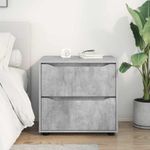 Casa si Gradina - Mobilier - Dulapuri si sifoniere - Dulapuri - Dulap de depozitare Gri din beton 60 x 48 x 57 cm Lemn compozit - Infinity.ro