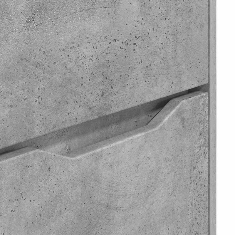 Casa si Gradina - Mobilier - Dulapuri si sifoniere - Dulapuri - Dulap de depozitare Gri din beton 60 x 48 x 57 cm Lemn compozit - Infinity.ro