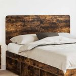 Casa si Gradina - Mobilier - Paturi si accesorii - Accesorii paturi - Tablie de pat cu aripioare, crem, 83x23x118/128 cm, textil - Infinity.ro