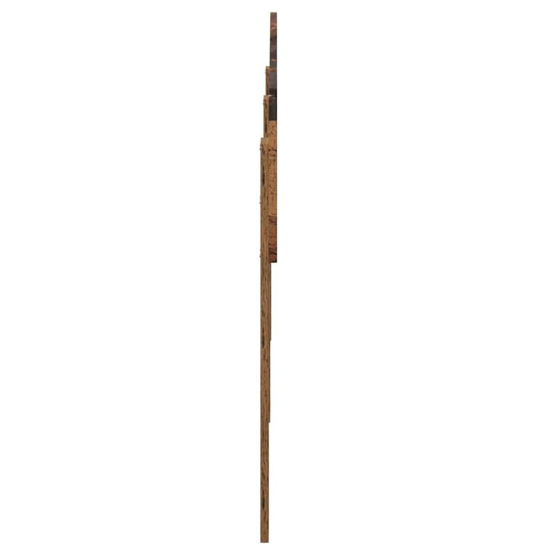Casa si Gradina - Mobilier - Paturi si accesorii - Accesorii paturi - Tablie de pat cu aripioare gri inchis 93x16x78/88 cm catifea - Infinity.ro