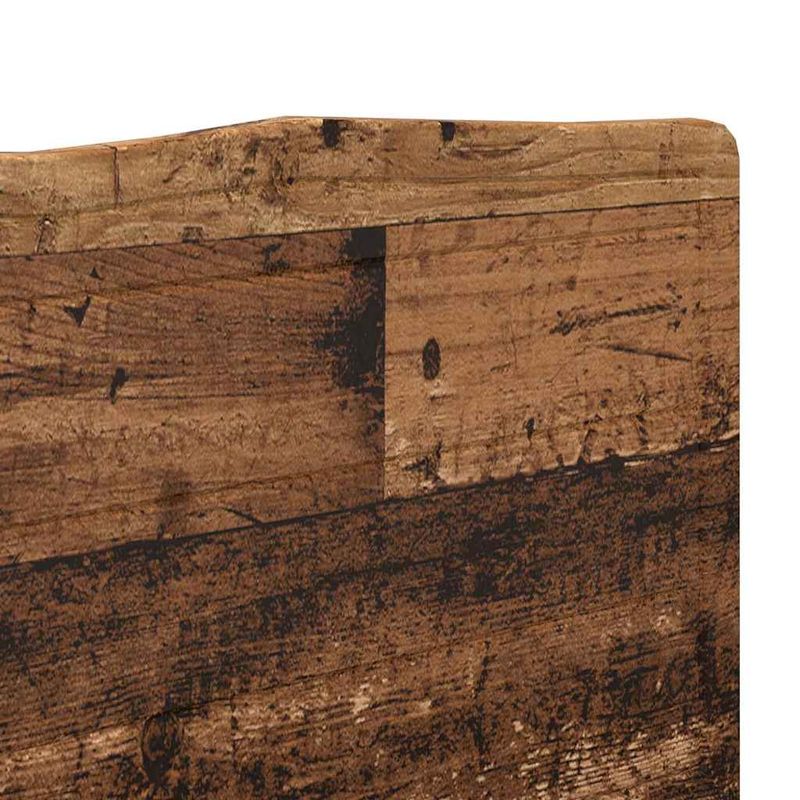 Casa si Gradina - Mobilier - Paturi si accesorii - Accesorii paturi - Tablie de pat cu aripioare gri inchis 93x16x78/88 cm catifea - Infinity.ro