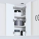 Casa si Gradina - Mobilier - Comode si corpuri - Corpuri bucatarie - Dulap de bucatarie cu raft Alb 57 x 57 x 80 cm Lemn compozit - Infinity.ro