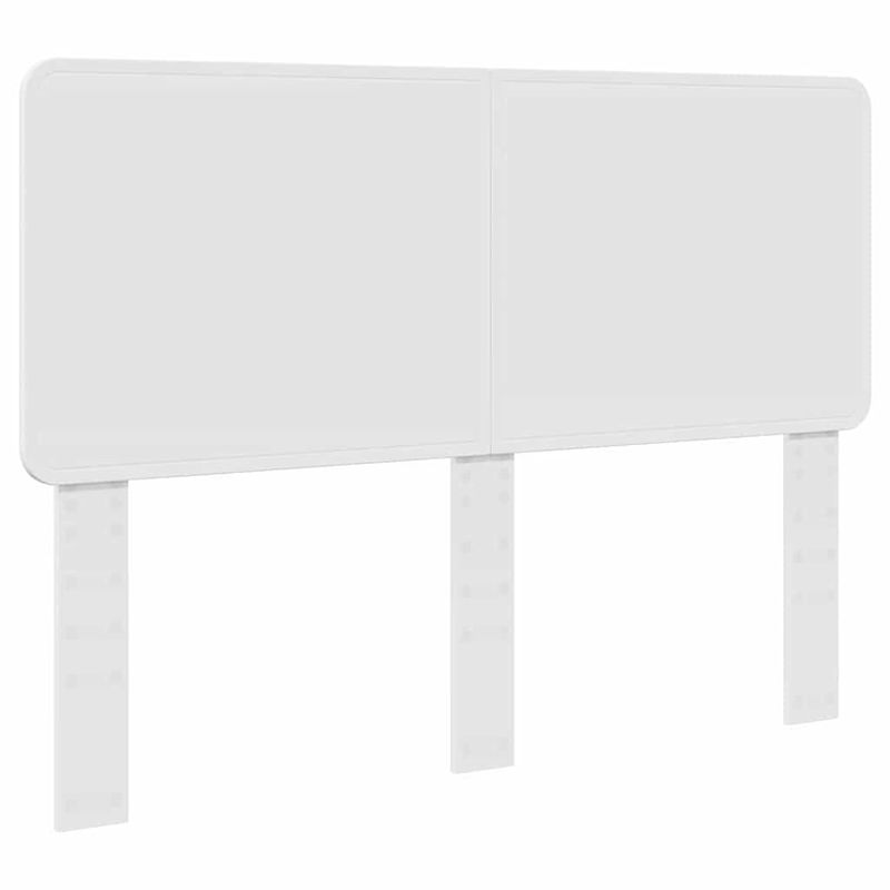 Casa si Gradina - Mobilier - Paturi si accesorii - Accesorii paturi - Tablie de depozitare cu raft cu Tablie de pat cu depozitare Alb 135 cm Lemn compozit - Infinity.ro