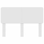 Casa si Gradina - Mobilier - Paturi si accesorii - Accesorii paturi - Tablie de depozitare cu raft cu Tablie de pat cu depozitare Alb 135 cm Lemn compozit - Infinity.ro