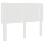 Casa si Gradina - Mobilier - Paturi si accesorii - Accesorii paturi - Tablie de depozitare cu raft cu Tablie de pat cu depozitare Alb 135 cm Lemn compozit - Infinity.ro