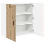 Casa si Gradina - Mobilier - Comode si corpuri - Corpuri bucatarie - Dulap de bucatarie cu raft Stejar Artizanal 80 x 31 x 80 cm - Infinity.ro