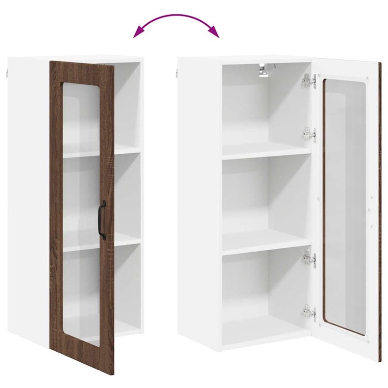 Casa si Gradina - Mobilier - Comode si corpuri - Corpuri bucatarie - Dulap de bucatarie Stejar inchis 40 x 31 x 100 cm Lemn compozit - Infinity.ro