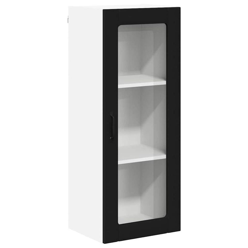 Casa si Gradina - Mobilier - Comode si corpuri - Corpuri bucatarie - Dulap de bucatarie cu raft Negru 40 x 31 x 100 cm Lemn compozit - Infinity.ro