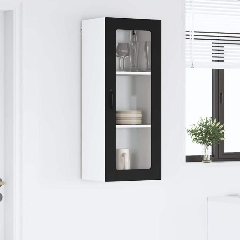 Casa si Gradina - Mobilier - Comode si corpuri - Corpuri bucatarie - Dulap de bucatarie cu raft Negru 40 x 31 x 100 cm Lemn compozit - Infinity.ro