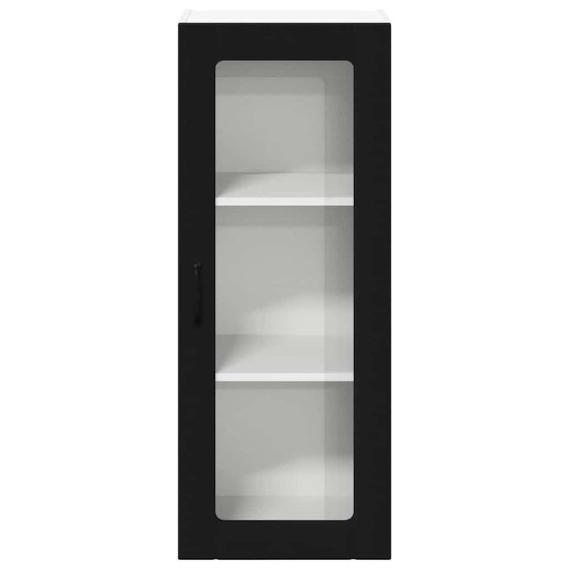 Casa si Gradina - Mobilier - Comode si corpuri - Corpuri bucatarie - Dulap de bucatarie cu raft Negru 40 x 31 x 100 cm Lemn compozit - Infinity.ro