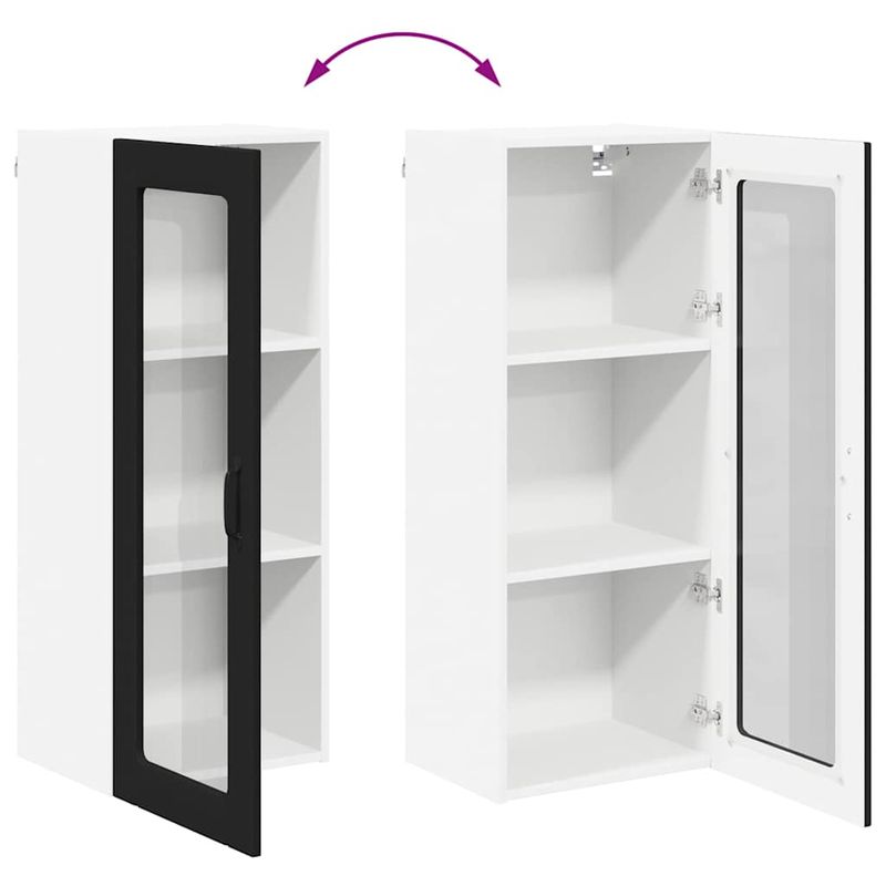 Casa si Gradina - Mobilier - Comode si corpuri - Corpuri bucatarie - Dulap de bucatarie cu raft Negru 40 x 31 x 100 cm Lemn compozit - Infinity.ro