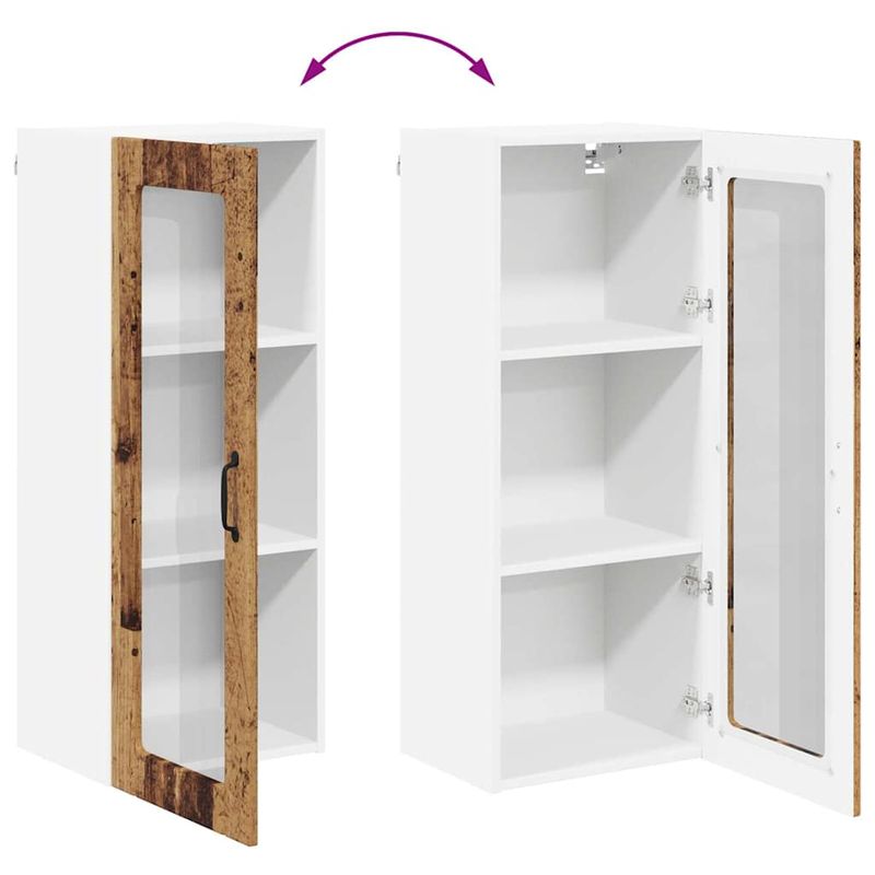 Casa si Gradina - Mobilier - Comode si corpuri - Corpuri bucatarie - Dulap de bucatarie Lemn Vechi 40 x 31 x 100 cm Lemn compozit - Infinity.ro