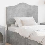 Casa si Gradina - Mobilier - Paturi si accesorii - Accesorii paturi - Tablie de pat cu nasturi, negru, 100 cm, textil - Infinity.ro