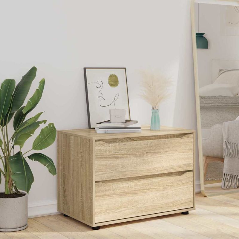 Casa si Gradina - Mobilier - Dulapuri si sifoniere - Dulapuri - Dulap de depozitare Stejar Sonoma 80 x 48 x 57 cm Lemn compozit - Infinity.ro