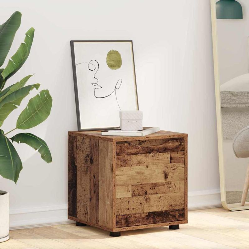 Casa si Gradina - Mobilier - Dulapuri si sifoniere - Dulapuri - Dulap de Baie Lemn Vechi 40,5 x 40 x 44 cm Lemn compozit - Infinity.ro