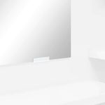 Casa si Gradina - Mobilier - Comode si corpuri - Masute de toaleta - Mese de toaleta pentru dormitor Alb lucios 80 x 39,6 x 135 cm - Infinity.ro