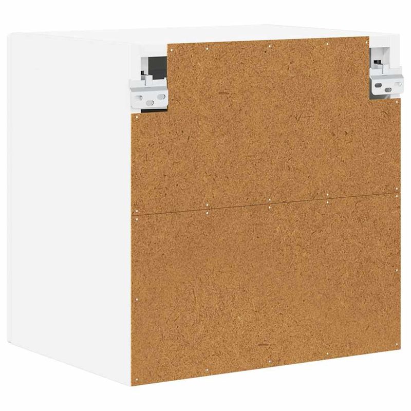 Casa si Gradina - Mobilier - Comode si corpuri - Corpuri bucatarie - Dulap suspendat de bucatarie cu raft 2 pcs Alb 40 x 31 x 40 cm - Infinity.ro