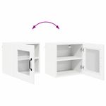 Casa si Gradina - Mobilier - Comode si corpuri - Corpuri bucatarie - Dulap suspendat de bucatarie cu raft 2 pcs Alb 40 x 31 x 40 cm - Infinity.ro