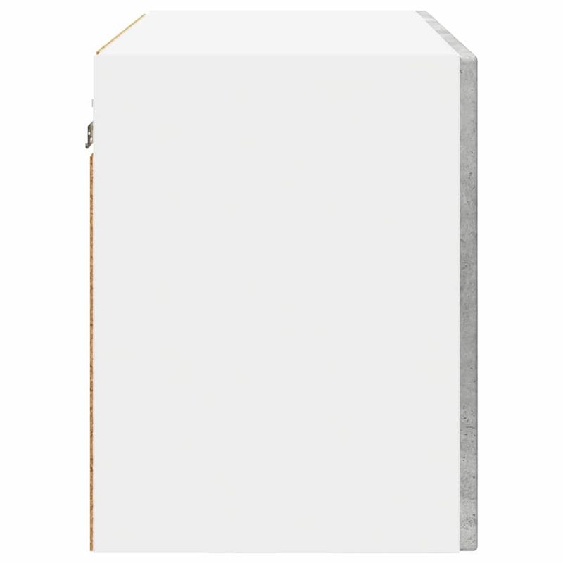 Casa si Gradina - Mobilier - Comode si corpuri - Corpuri bucatarie - Dulap suspendat de bucatarie Gri din beton 60 x 31 x 40 cm - Infinity.ro