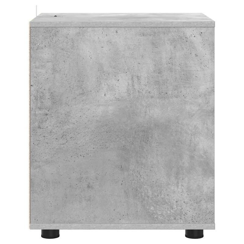 Casa si Gradina - Mobilier - Dulapuri si sifoniere - Dulapuri - Dulap de depozitare Gri din beton 40 x 48 x 57 cm Lemn compozit - Infinity.ro