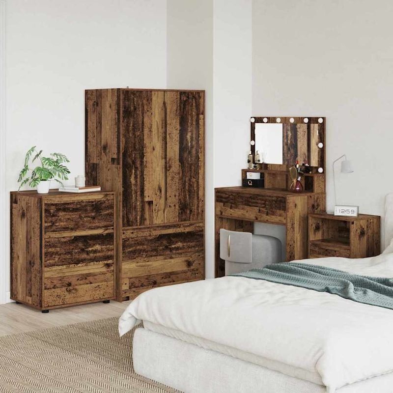 Casa si Gradina - Mobilier - Dulapuri si sifoniere - Dulapuri - Dulap de depozitare Lemn Vechi 60 x 48 x 81 cm Lemn compozit - Infinity.ro