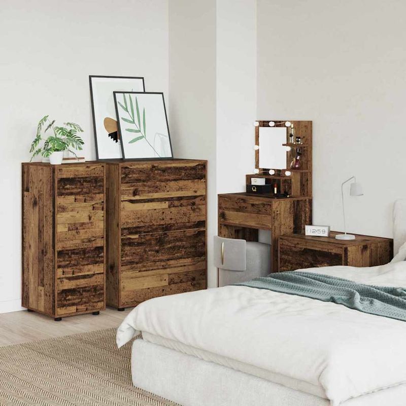 Casa si Gradina - Mobilier - Dulapuri si sifoniere - Dulapuri - Dulap de depozitare Lemn Vechi 40 x 48 x 105 cm Lemn compozit - Infinity.ro