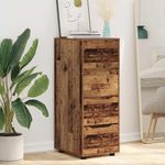 Casa si Gradina - Mobilier - Dulapuri si sifoniere - Dulapuri - Dulap de depozitare Lemn Vechi 40 x 48 x 105 cm Lemn compozit - Infinity.ro