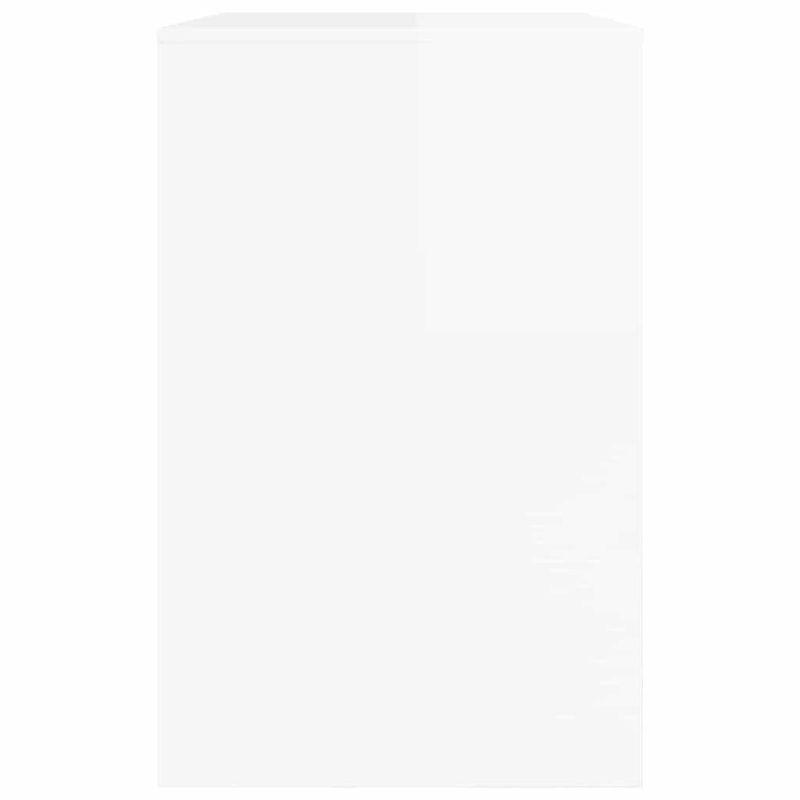 Casa si Gradina - Mobilier - Mese si birouri - Birouri - Birou cu sertar Alb lucios 100 x 50 x 78 cm Lemn compozit - Infinity.ro