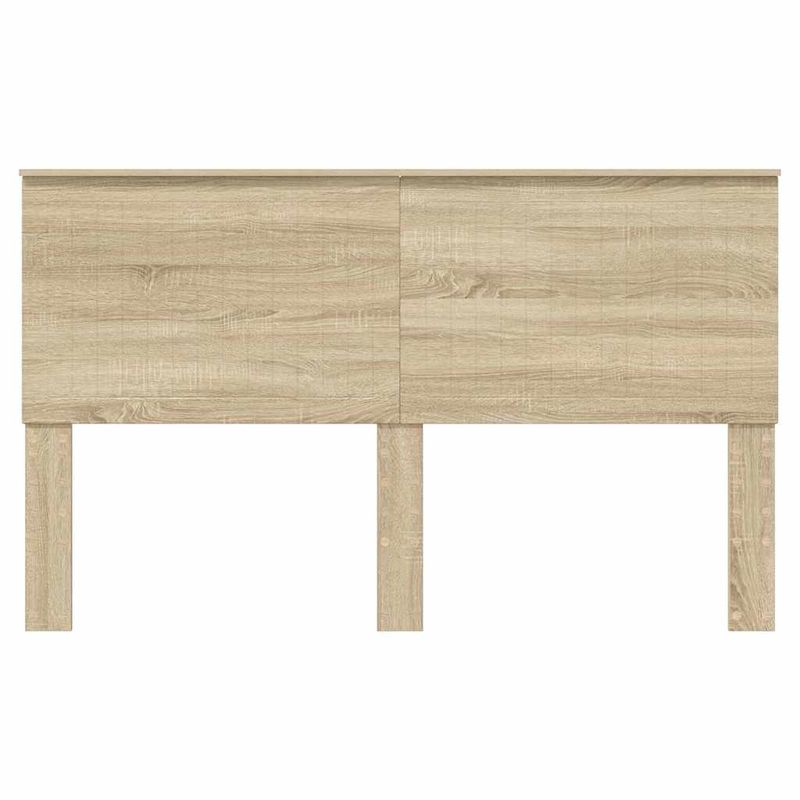 Casa si Gradina - Mobilier - Paturi si accesorii - Accesorii paturi - Tablie de pat cu LED, alb, 147x16x78/88 cm, piele ecologica - Infinity.ro