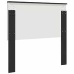 Casa si Gradina - Mobilier - Paturi si accesorii - Accesorii paturi - Tablie de pat cu depozitare alb 160 cm lemn masiv de pin - Infinity.ro
