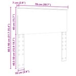 Casa si Gradina - Mobilier - Paturi si accesorii - Accesorii paturi - Tablie de pat cu aripioare, roz, 93x16x118/128 cm, catifea - Infinity.ro