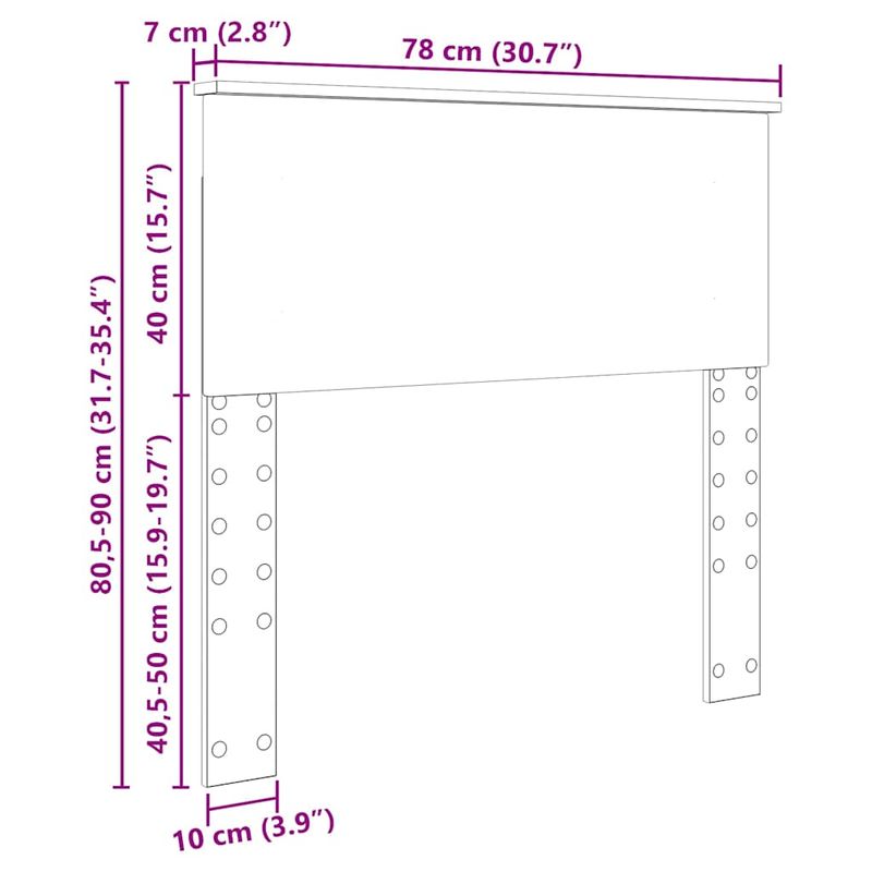 Casa si Gradina - Mobilier - Paturi si accesorii - Accesorii paturi - Tablie de pat cu aripioare, roz, 93x16x118/128 cm, catifea - Infinity.ro