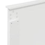 Casa si Gradina - Mobilier - Paturi si accesorii - Accesorii paturi - Tablie de depozitare Stejar afumat 90 cm Lemn compozit - Infinity.ro