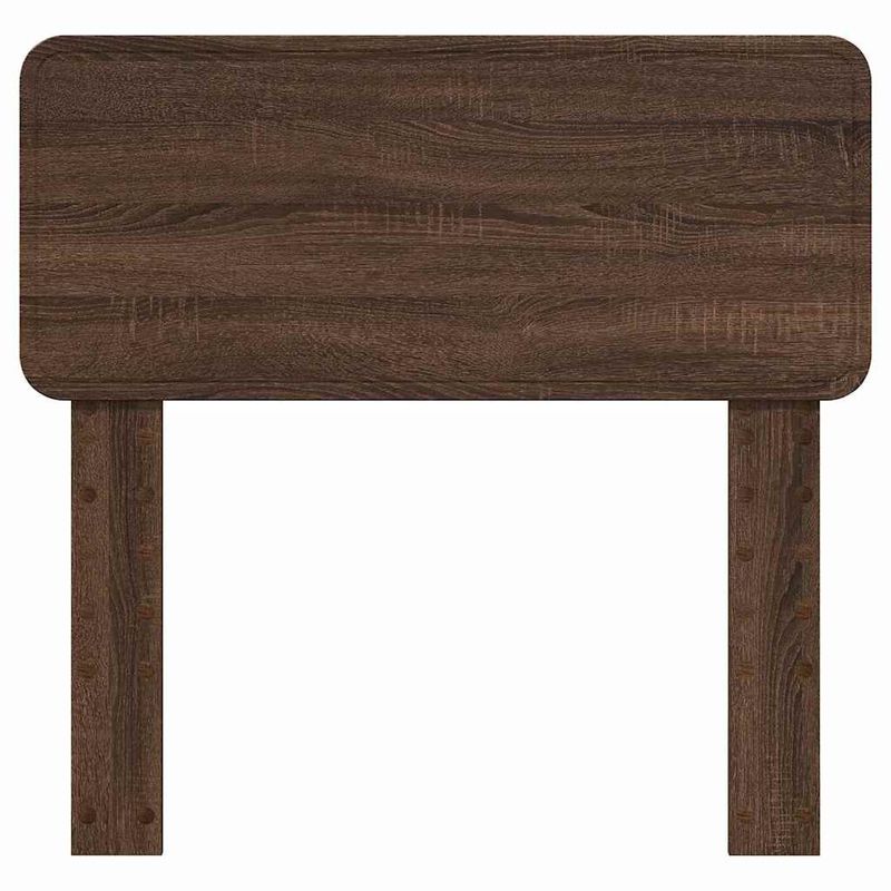 Casa si Gradina - Mobilier - Paturi si accesorii - Accesorii paturi - Tablie de pat cu aripioare, negru, 203x16x118/128 cm, textil - Infinity.ro