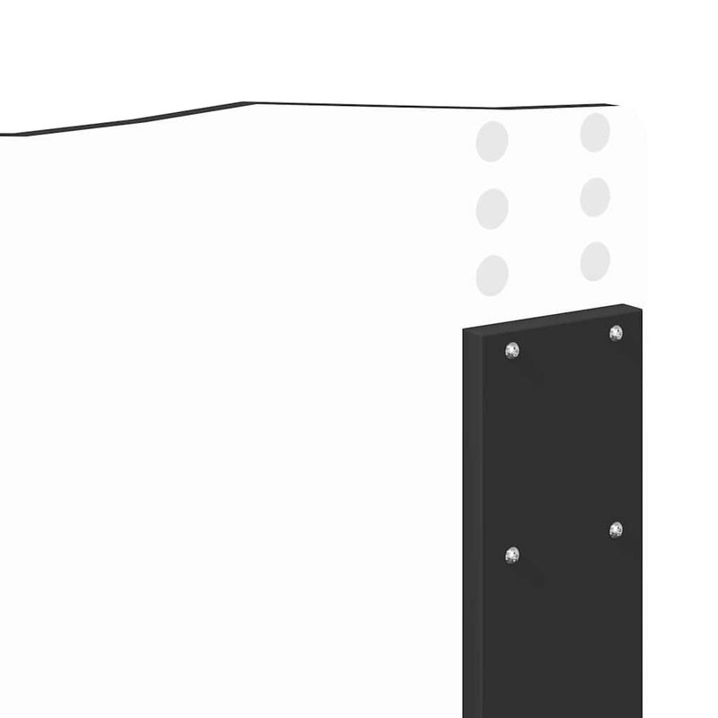 Casa si Gradina - Mobilier - Paturi si accesorii - Accesorii paturi - Tablie de pat cu dulap, lemn vechi, 140x19x103,5 cm - Infinity.ro