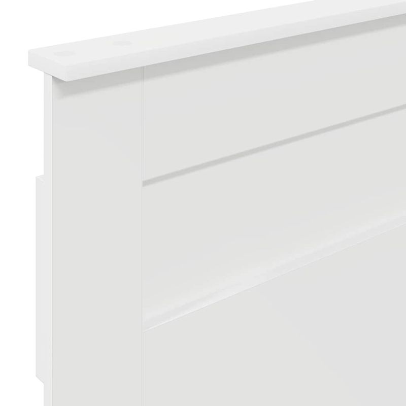 Casa si Gradina - Mobilier - Paturi si accesorii - Accesorii paturi - Tablie de depozitare Stejar afumat 200 cm Lemn compozit - Infinity.ro