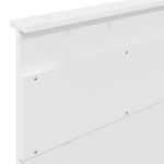 Casa si Gradina - Mobilier - Paturi si accesorii - Accesorii paturi - Tablie de depozitare Stejar afumat 200 cm Lemn compozit - Infinity.ro